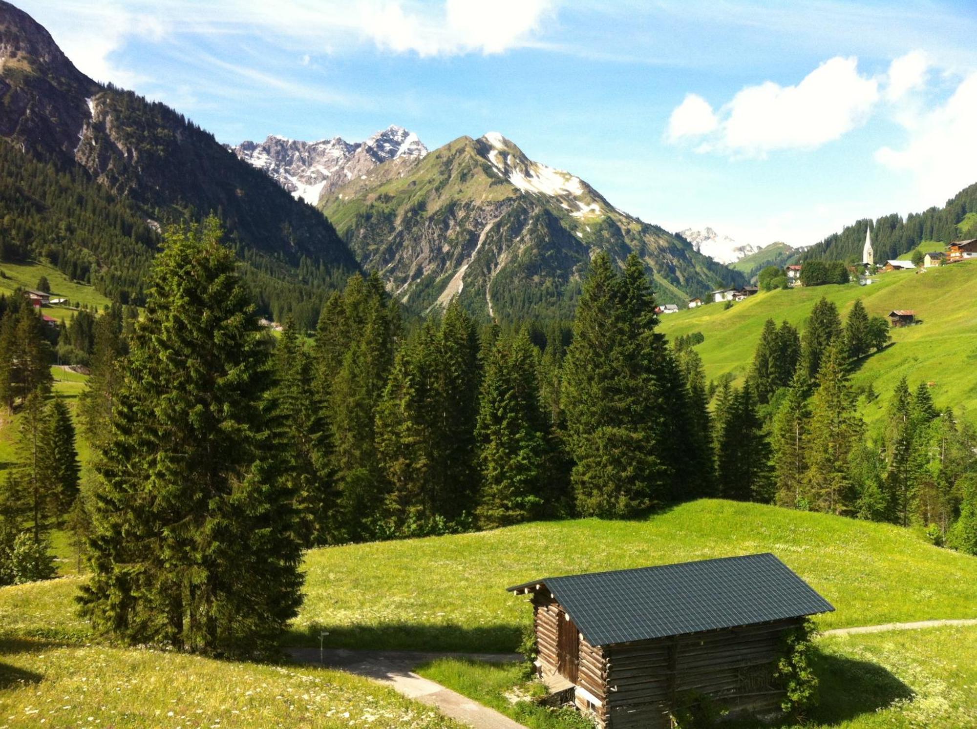 Gaestehaus Wildbach Mittelberg Exterior foto
